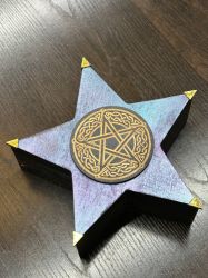 Магическая шкатулка Соломона, Звезда Соломона, Активатор амулетов, Артефакт на заказ, Активатор амулетов на удачу,